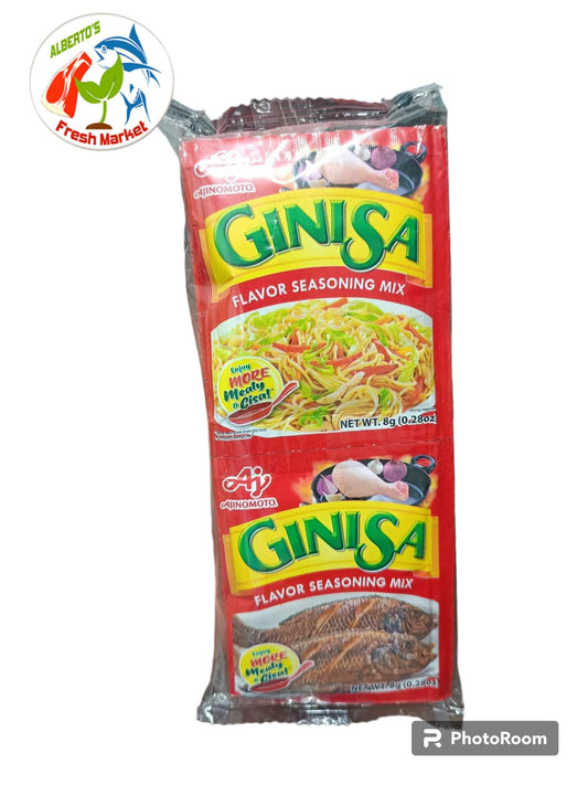 GINISA FLAVOR SEASONING MIX 8grams-16pcs