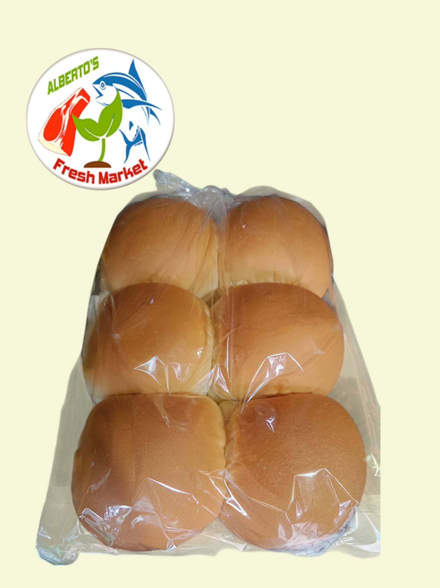 ORDINARY BUN BREAD 1 PACK 6PCS