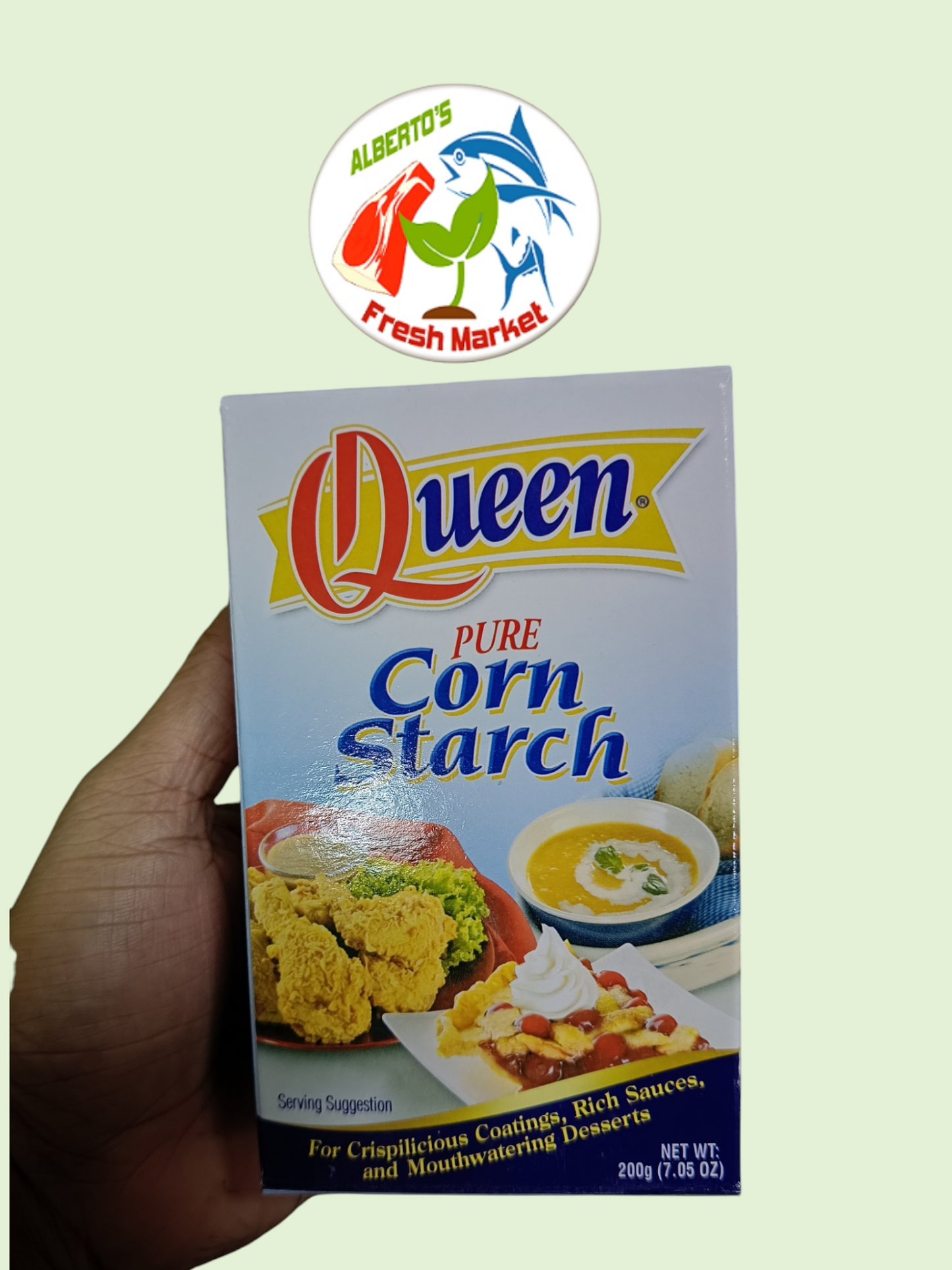 QUEEN PURE CORN STARCH 200 GRAMS