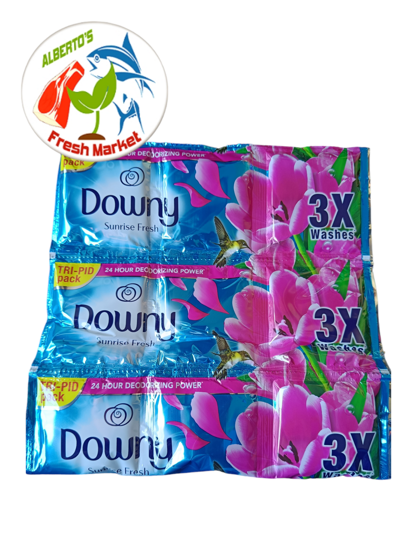 DOWNY SUNRISE 3X WASHES - 6 pcs