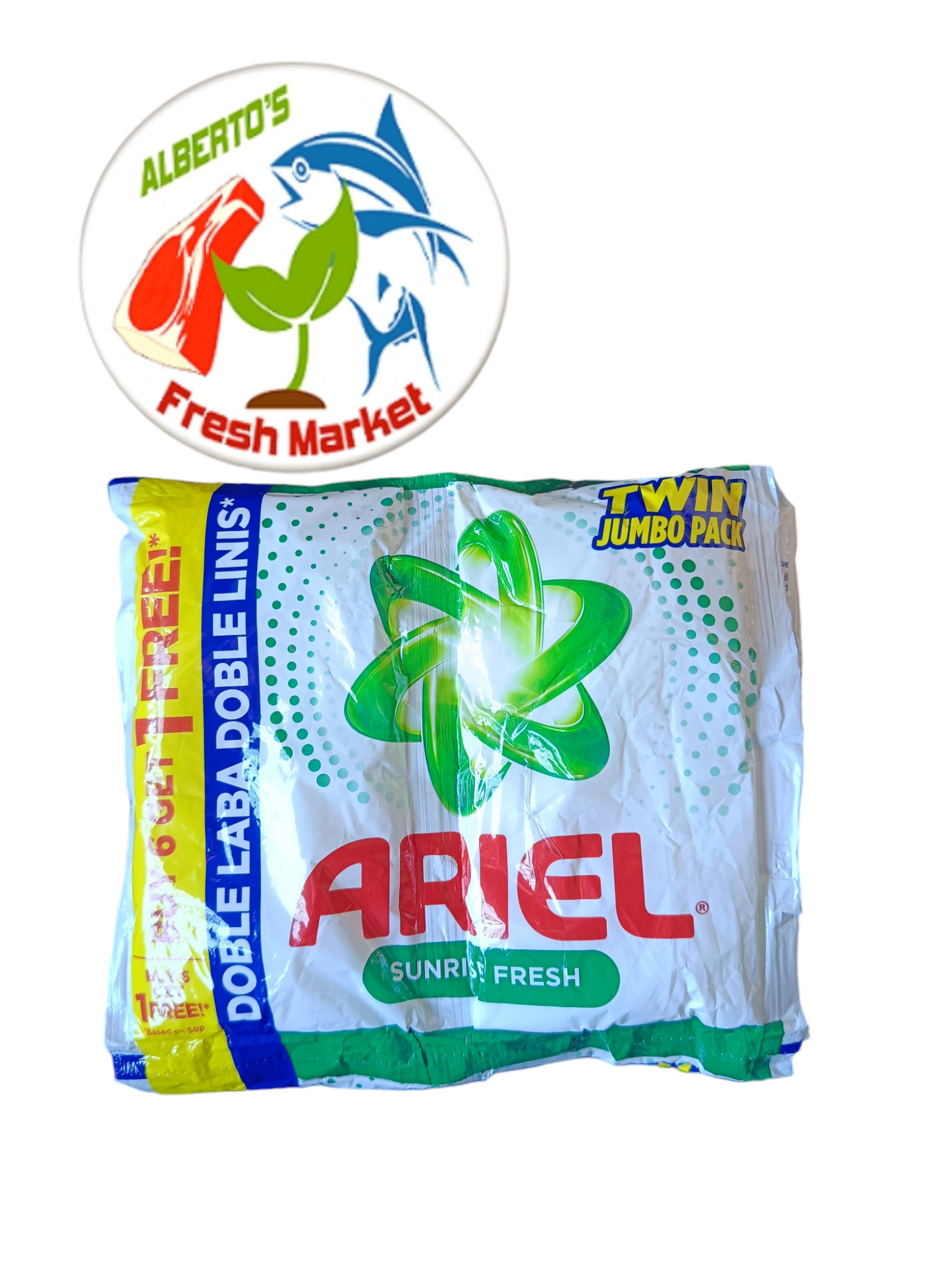 ARIEL SUNRISE FRESH TWIN JUMBO PACK - 7 pcs