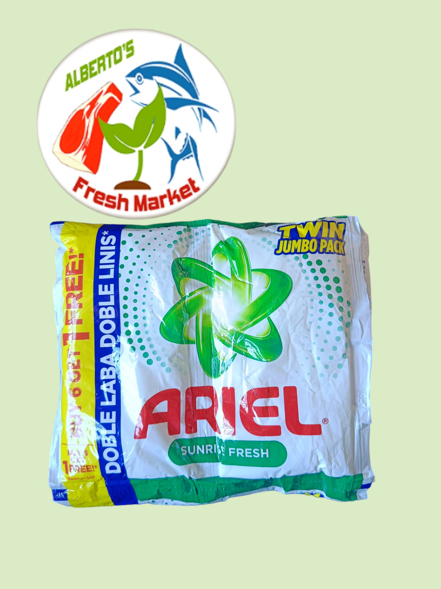 ARIEL SUNRISE FRESH TWIN JUMBO PACK - 7 pcs