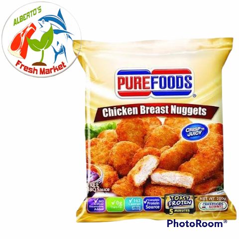 PUREFOODS BREAST NUGGETS 200 grams