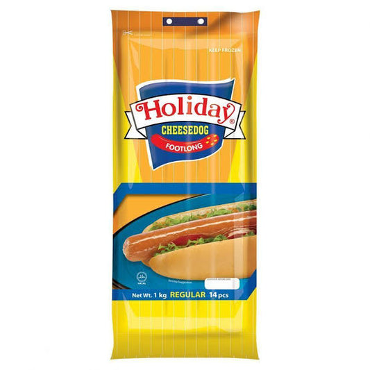 HOLIDAY CHEESEDOG FOOTLONG 1kg