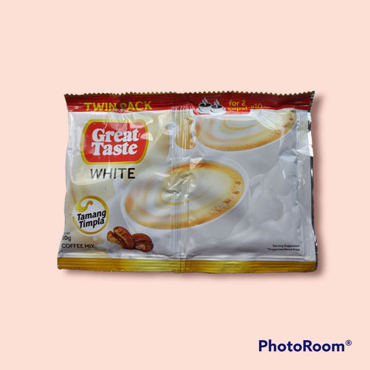 GREAT TASTE WHITE TWIN PACK 50g-6pcs