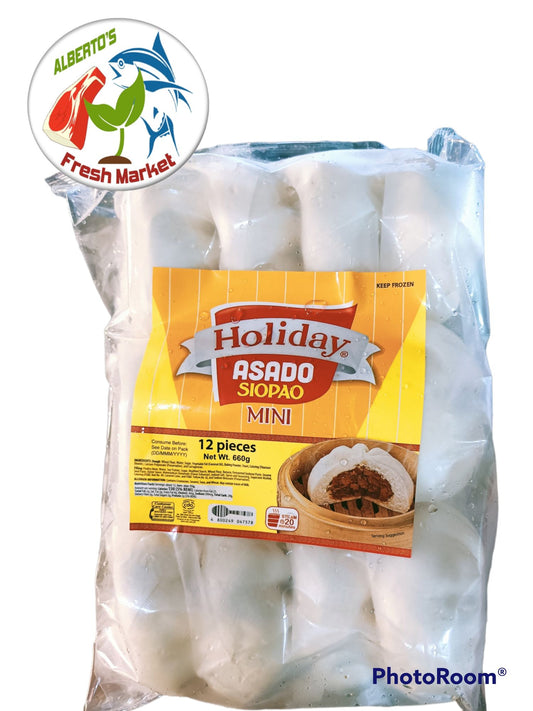 HOLIDAY ASDO SIOPAO MINI 12pcs