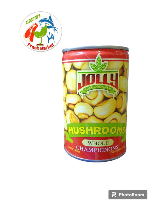 JOLLY MUSHROOM WHOLE CHAMPINONS 400 grams