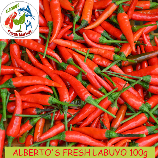 FRESH VEGETABLES RED HOT PEPPER ( LABUYO) 50 grams