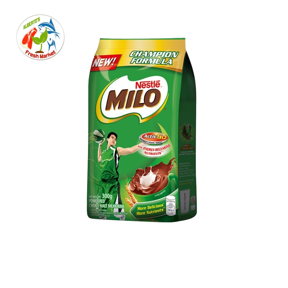 MILO CHOCOLATE POWDERED MILK 300 grams