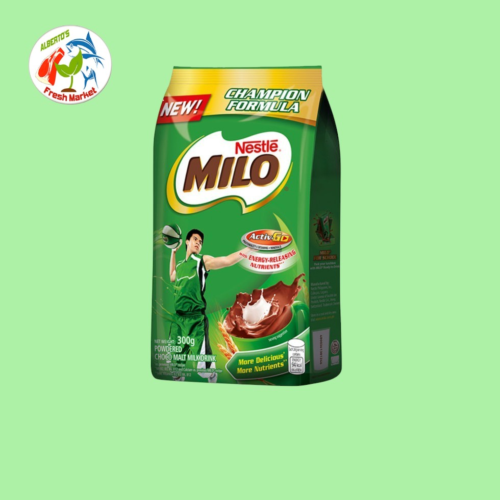 MILO CHOCOLATE POWDERED MILK 300 grams