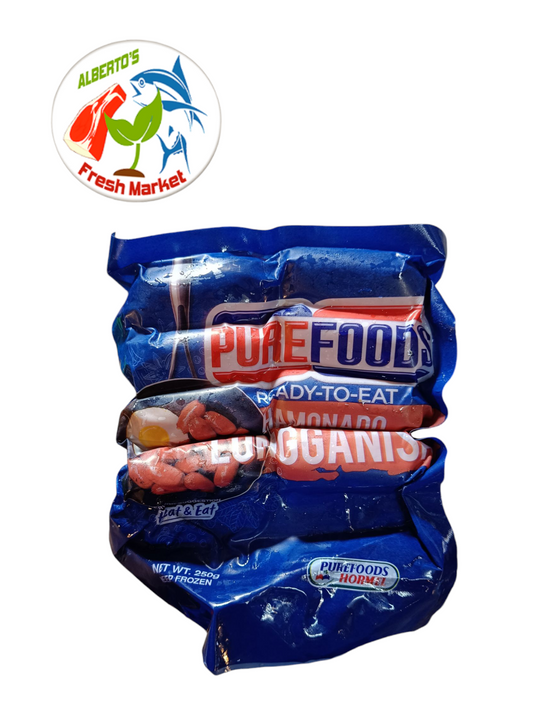 PUREDFOODS READY TO EAT LONGGANISA 250 grams