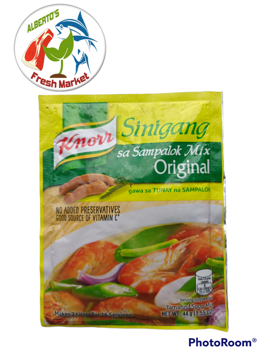 KNORR SINIGANG SA SAMPALOC ORIGNIAL MIX 22 grams - 3 pcs